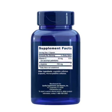 Life Extension, L-Arginine, 700 mg, 200 vcaps Life Extension