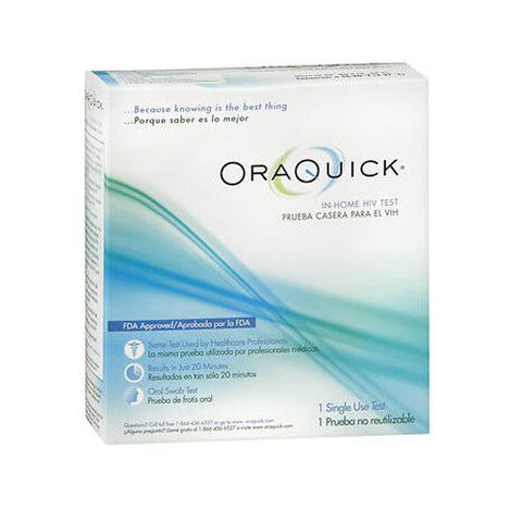 Oraquick, In-Home Hiv Test Kit, 1 Count Oraquick