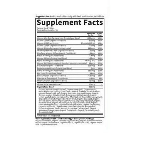 Garden of Life, Organics Mens Multi, 60 Tabs Garden of Life