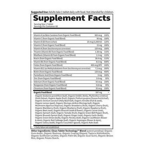 Garden of Life, Organics Men'S Once Daily Multivitamin, 60 Tabs Garden of Life