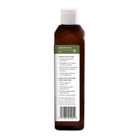 Aura Cacia, Organic Skin Care Castor Oil, 16 Oz Aura Cacia