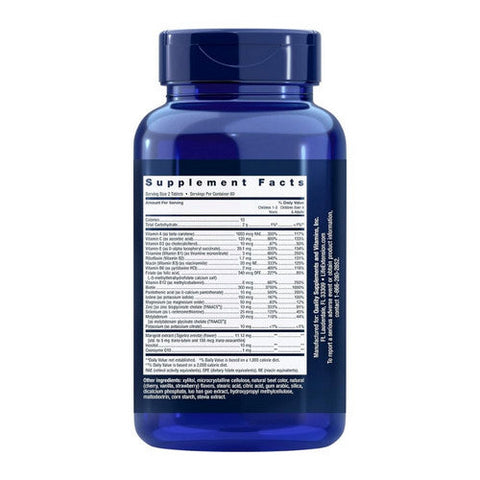 Life Extension, Children's Formula Life Extension Mix, Berry 120 Chewabel Tabs Life Extension