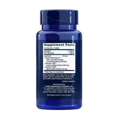 Life Extension, Triple Strength ProstaPollen, 30 Soft Gels Life Extension