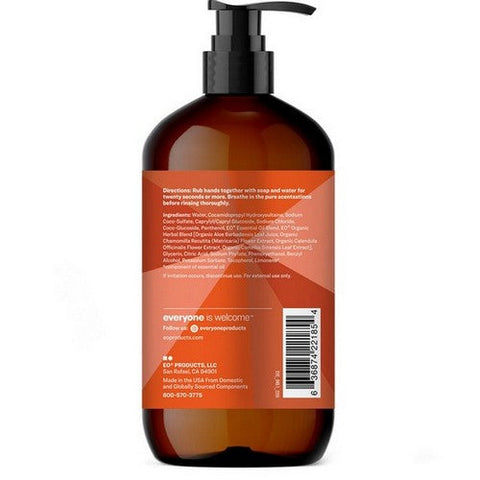 EO Products, Hand Soap Holiday Scent Orange + Spice, 12.75 EO Products