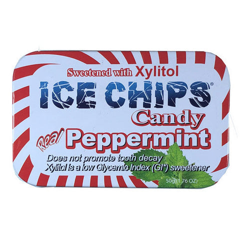 Ice Chips Candy, Ice Chips Candy Peppermint, 1.76 Oz Ice Chips Candy