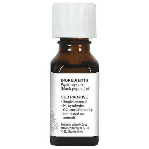 Aura Cacia, Essential Oil, Black Pepper .50 Oz Aura Cacia