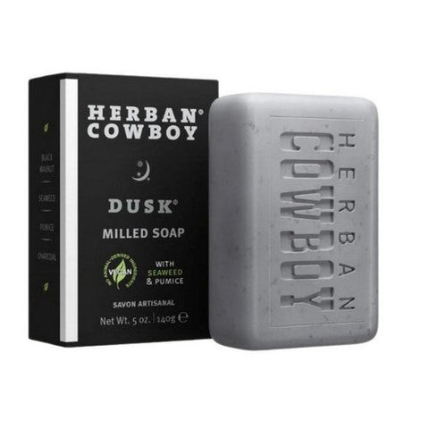 Herban Cowboy, Dusk Milled Bar Soap With Seaweed And Pumice, 6/5 OZ Herban Cowboy