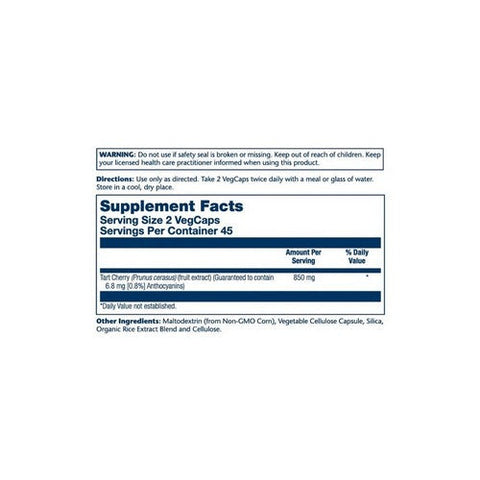Solaray, Tart Cherry, 500 mg, 90 Chews Solaray