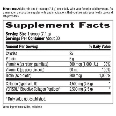 Country Life, Maxi Collagen C & A + Biotin, 7.5 Oz Country Life