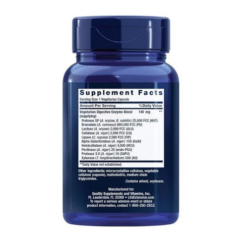 Life Extension, Enhanced Super Digestive Enzymes, 60 Veg Caps Life Extension