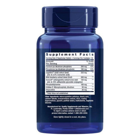 Life Extension, Cognitex Elite, 60 Tabs Life Extension