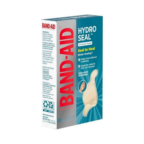 Band-Aid, Hydro Seal All-Purpose Hydrocolloid Gel Bandages, 10 Each Band-Aid