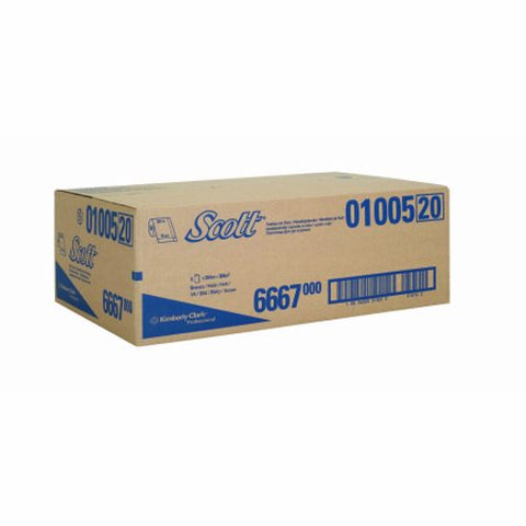 Kimberly Clark, Paper Towel Scott  Hardwound Roll 8 Inch X 1000 Foot, Count of 6 Kimberly Clark