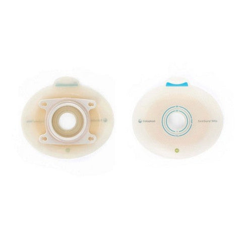 Coloplast, Ostomy Barrier SenSura  Mio Click Pre-Cut, Standard Wear Elastic 40 mm 2-Piece 20 to 35 mm, Box Of 5 Coloplast