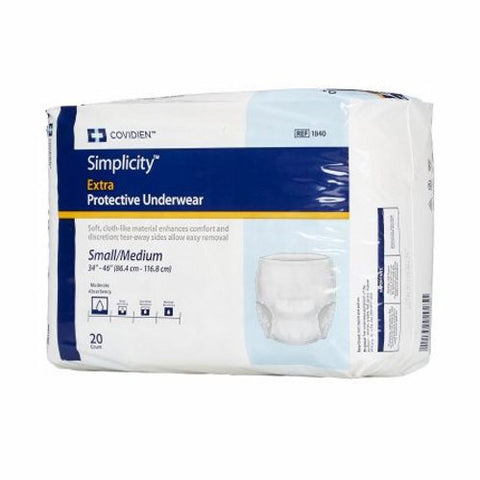 Unisex Adult Absorbent Underwear Count of 20 by Cardinal