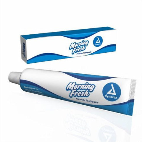 Dynarex, Toothpaste Morning Fresh Mint Flavor 2.75 oz. Tube, Box Of 12