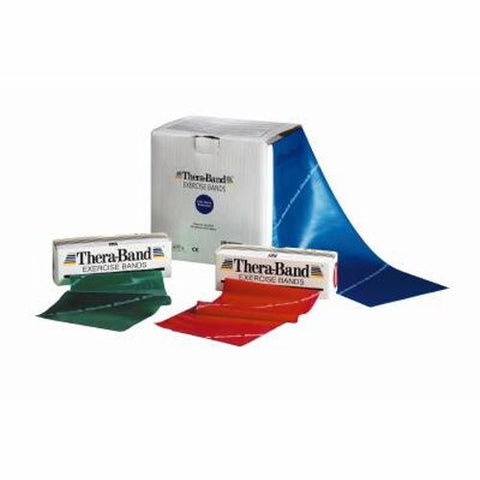 Thera-Band, Exercise Resistance Band Thera-Band  Blue 50 Yard X-Heavy Resistance, 1 Roll Thera-Band