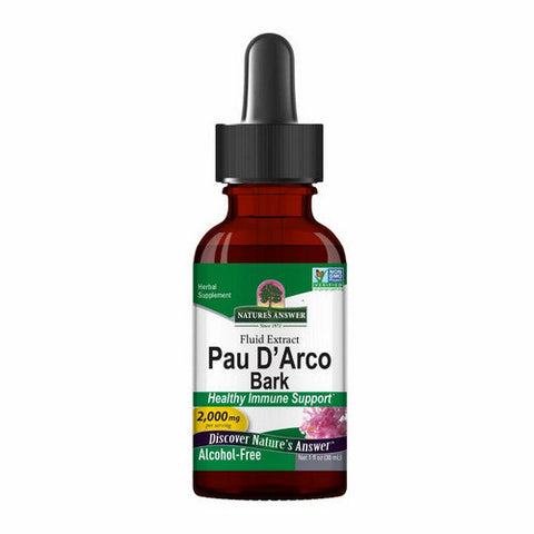 Nature's Answer, Pau D' Arco Bark Alcohol-Free, 2000 Mg, 1 Oz Nature's Answer