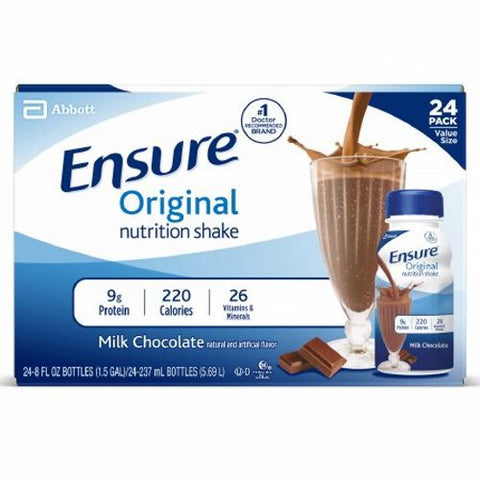 Ensure Oral Supplement Chocolate Flavor Count of 1 by Abbott Nutrition