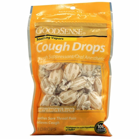 Good Sense, Cough Drops Honey Lemon, 30 Drops Good Sense