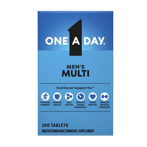 One A Day, Men'S Complete Multivitamin, 100 Tabs One A Day
