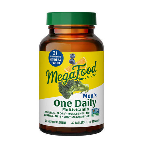 Men's One Daily Multivitamin 30 Tabs by MegaFood
