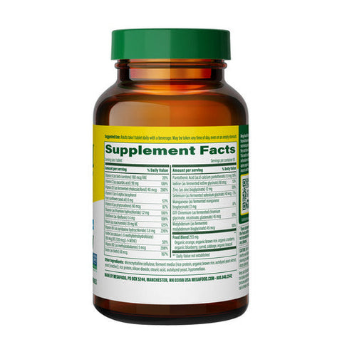 MegaFood, Men's 55+ One Daily Multivitamin, 90 Tabs MegaFood