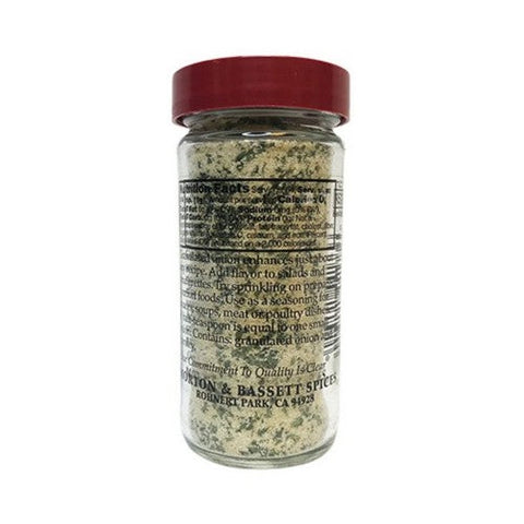 Morton & Bassett, Onion Granulated, 2.3 Oz(Case Of 3) Morton & Bassett