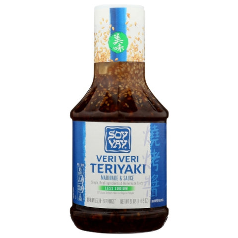 Sauce Ls Veri Veri Teriya Case of 6 X 21 Oz by Soy Vay