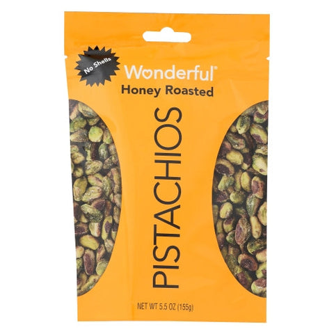 Wonderful Pistachios, Nut Pistachio Hny Rstd, 5.5 Oz(Case Of 10) Wonderful Pistachios