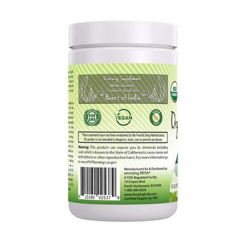 Amazing Nutrition, Amazing India Organic Spirulina Powder, 16 Oz Amazing Nutrition