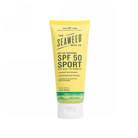 Sea Weed Bath Company, Active Defense SPF 50 Sport, 3.4 Oz Sea Weed Bath Company