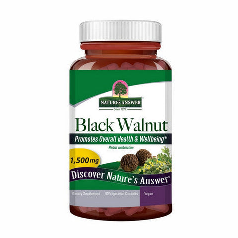 Nature's Answer, Black Walnut, 1500 Mg, 90 Veg Caps Nature's Answer