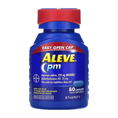 Pm Pain Reliever And Nighttime Sleep Aid Caplet 80 Count by Aleve