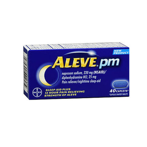 Pm Pain Reliever Nighttime Sleep-Aid 50 Caplets by Aleve