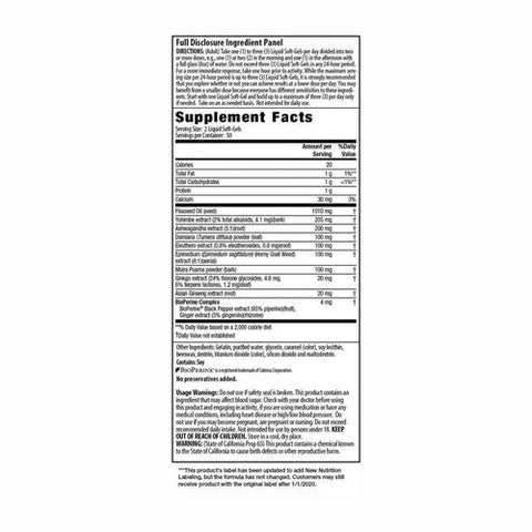 Irwin Naturals, Yohimbe-Plus Maximum Performance, 100 Count Irwin Naturals