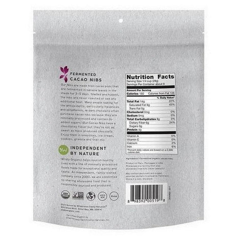 Wildly Natural, Fermented Cacao Nibs, 8 Oz Wildly Natural