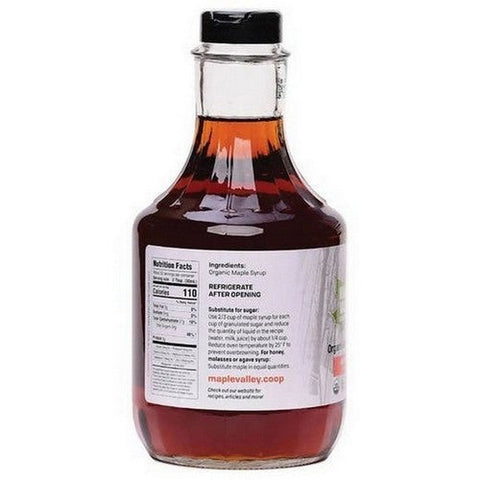 Maple Valley Cooperative, Amber & Rich Organic Maple Syrup, 32 Oz Maple Valley Cooperative