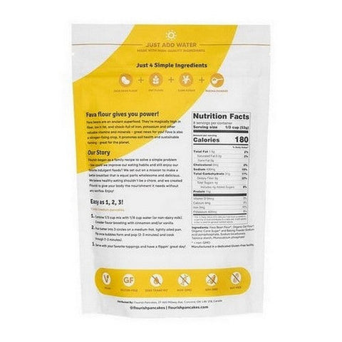 Flourish, Plant Based Original Pancake Mix, 15.37 Oz Flourish