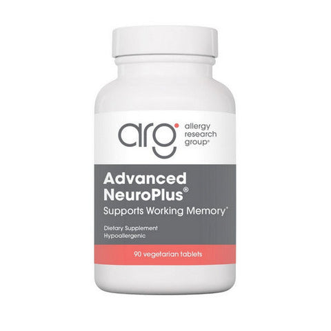 Nutricology/ Allergy Research Group, Advanced NeuroPlus Brain Nutrition, 90 Tabs Nutricology/ Allergy Research Group