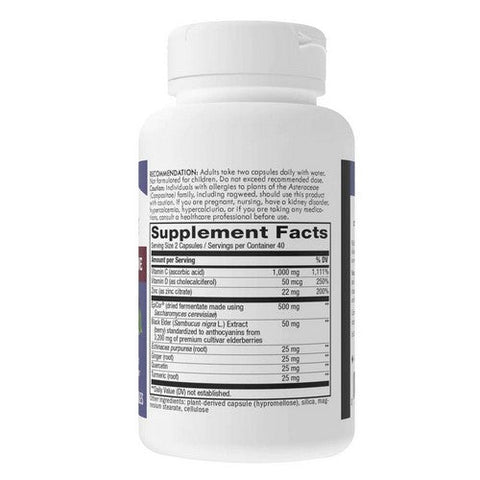 Sambucus, Sambucus Advanced Immune, 80 Capsules Sambucus