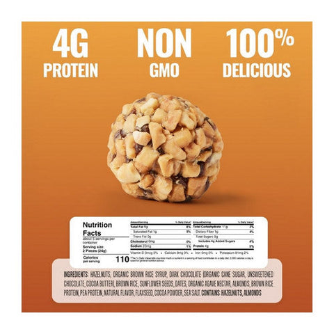 The Gfb, Dark Chocolate Plus Hazelnut, 4 Oz(Case Of 6) The Gfb