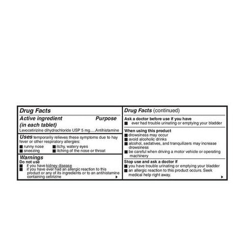 Camber, Allergy Relief Levocetirizine Dihydrochloride, 35 Tabs Camber