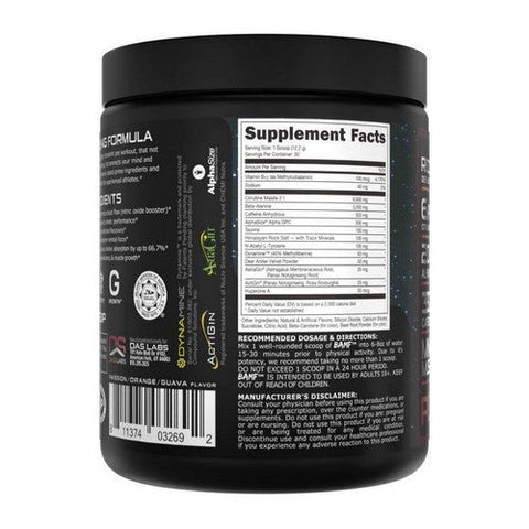 Bucked Up, BAMF High Stimulant Passionfruit Orange Guava, 12.7 Oz Bucked Up