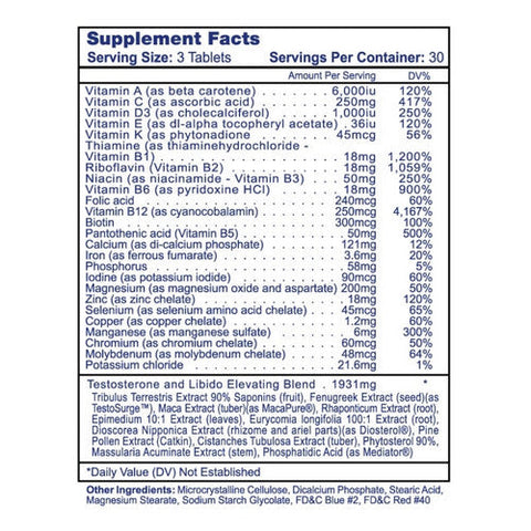 HI-TECH PHARMACEUTICALS, TestoVite, 90 Count HI-TECH PHARMACEUTICALS