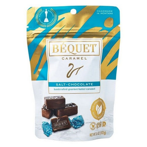 Salt Caramel Chocolates 3.6 Oz (Case Of 12) by Bequet