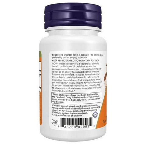 Now Foods, Intestinal Bacteria Support, 60 VegCaps Now Foods