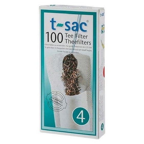 T-Sac, Tea Filter 4, 100 Count T-Sac