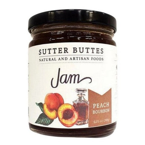 Sutter Buttes, Peach Bourbon Jam, 11.25 Oz Sutter Buttes