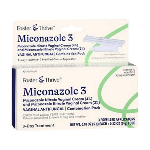 Miconazole 3 Nitrate Vaginal Cream 1 Count by Foster And Thrive
